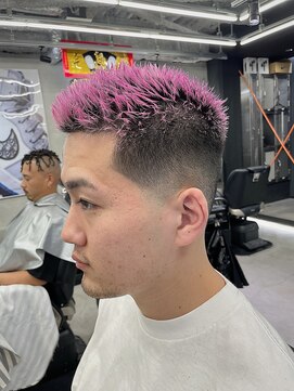 ダムディートウキョウ 北千住店(DAMDEE TOKYO) スパイキーショート×lowフェード