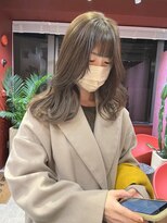 ローレンジウ(LOREN JU)&nbsp;名駅/名古屋駅/学割U24/レイヤーカット/オージュア/ダブルカラー