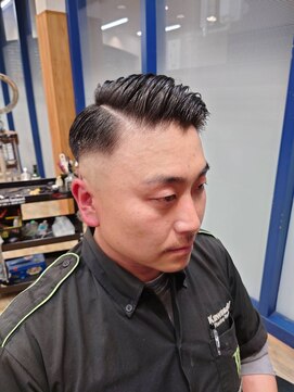 ビーズメン(B’s MEN) 七三フェードライン有