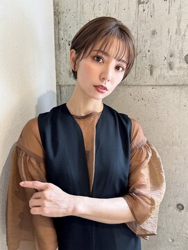 ルービック 難波(Rubik's) 耳掛け簡単スタイリング/大人ショートボブ