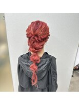 レヴェリー(REVERIE) #ハーフアップ#アレンジ#アリエルカラー