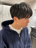 キャパ セントラル 天神 大名店(CAPA central)&nbsp;韓国風マッシュ　メンズショート　爽やか　艶感　ツーブロック