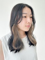 イデア(idea)&nbsp;韓国風/ヨシンモリ/インナーカラー/クリーミーベージュ