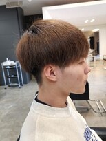 ニアウ 伊勢崎連取店(Niau)&nbsp;刈り上げマッシュショートメンズニュアンスパーマ