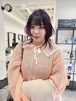 ギグスダブル 栄久屋大通店(gigs double)&nbsp;似合わせウルフ/バイオレットカラー