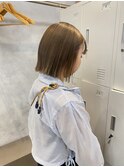 【松本華】水素カラー×ダブルカラー