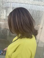 エクラヘア(ECLAT HAIR)&nbsp;ミディアムレイヤー×ハイライトカラー