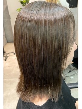 ソル 八王子(SOL) 外ハネBOB×ナチュラルハイライト