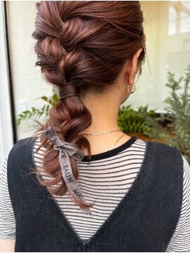 マッシュ アドベ 八戸ノ里(MASHU ADOBE) 編みおろしアレンジ