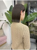 似合わせカット韓国ボブくびレイヤーメルティカラー大阪