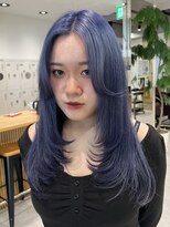 ユニークノベル 中央林間(unique novel)&nbsp;ブルーカラー（レイヤーカット）