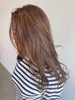 フープヘアー(HOOP.HAIR)&nbsp;外国人風ハイレイヤーヘア/艶髪カラー