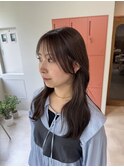 顔まわりカット×ローレイヤー