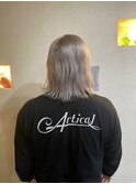 #ホワイトシルバーカラー