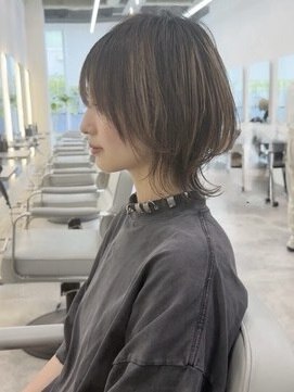 ダブルトーキョー シブヤ(W-TOKYO SHIBUYA) ハッシュカット×ハイライト ウルフカット ウルフ