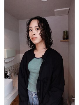 ネルケ 立川(nelke) 外国人風パーマ/スパイラル/レイヤー