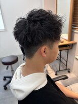 シーフ 千葉(Cyf)&nbsp;アップバング/刈り上げショート/ツーブロック/千葉駅/保立大翔