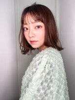 モッズヘア 越谷(mod's hair)&nbsp;アースカラー韓国風前下がりウェットヘアp1越谷20代30代40代