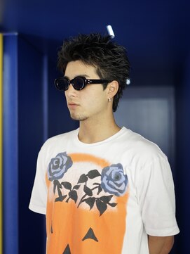 ボブ 金沢(BOB) 10代20代メンズカットスパイキーショートメンズショート眉カット