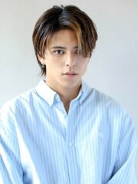 ガリカ 博多(Gallica) 簡単スタイリング★メンズツーブロック七三/センターパート