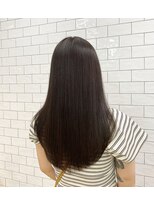 ループウエスト(LOOP WEST)&nbsp;髪質改善トリートメント×ナチュラルグレージュ　0926