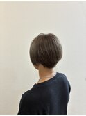 阿見町/ショートカット/耳かけボブ/白髪染め/くせ毛/ヘッドスパ