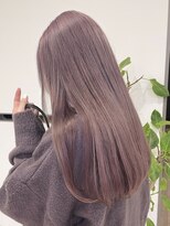 アモレット 天文館店(amoretto)&nbsp;【amoretto_ yu-ka.】ピンクラベンダーベージュ.