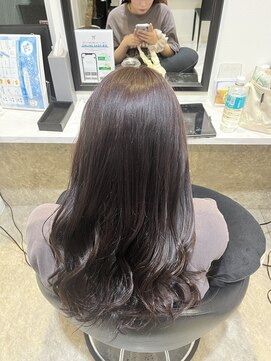 ヘアーデザイン シーベル(HAIR DESIGN SEA BELLE) パープルグレージュ