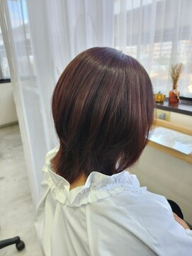 リュンヌ(Lune) ピンクブラウン×水素髪質改善トリートメント