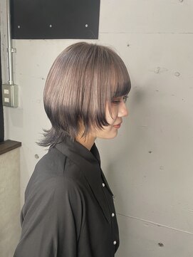 リット 立川(rit.) ホワイトベージュ×エンドカラー♪