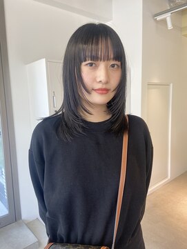 20代30代40代 黒髪/レイヤーカット