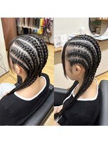 ベイビーズブレス(Baby's breath)&nbsp;【コーンロウ】#ブレイズ #コーンロウ #倉敷 #岡山