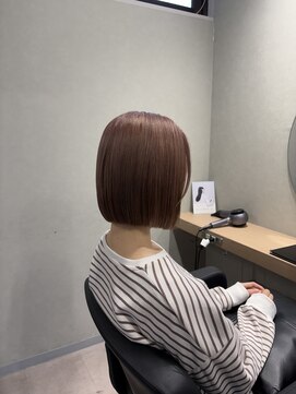 モク 川口店(mok) 切りっぱなしボブ