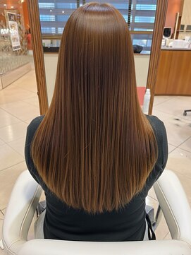 イーストハムネオ(EAST HAM NEO) 艶髪/ロング/髪質改善/ストレート/ブラウンベージュ