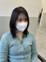 ゴウトゥデイシェアサロン 町田店(GO TODAY SHAiRE SALON)&nbsp;ハッシュカット×ブラック