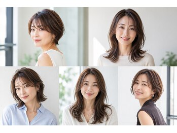 hibi hair&treatment 【６月上旬OPEN（予定）】の写真/【日常遣いの半個室サロン♪】40代以上の大人女性の髪の悩みに寄り添うサロン☆厳選トリートメントが人気◎