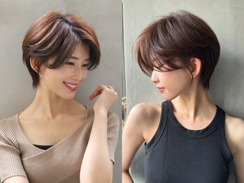 ライフ 星田店(Lyfe)の写真/【星田駅/徒歩6分】収まり・扱いやすさ◎技術に差が出るショートこそ、カットに定評のあるLyfeで☆