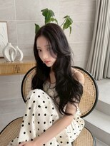 エヌ 大阪梅田茶屋町(enu) 海外風レイヤーカット×マロンブラウン