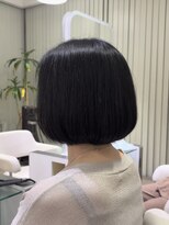 グランマッシュ(Granmash)&nbsp;朝楽ヘア/５０代ヘアスタイル/丸みボブ/ボブショート/ツヤボブ