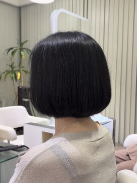 グランマッシュ(Granmash) 朝楽ヘア/50代ヘアスタイル/丸みボブ/ボブショート/ツヤボブ