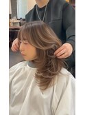 レイヤーカット/ハッシュカット/バタフライカット/くびれいやー