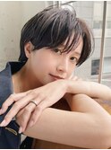 レイヤーカット ボブ切りっぱなしボブ表参道ショートカット