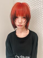 アンフィグ 吉祥寺(anfig)&nbsp;吉祥寺／レッドカラーのショートレイヤー