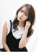 大人可愛い 涼しげフロントレイヤースタイル