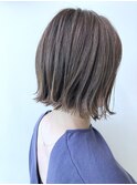 外ハネボブ × 極細ハイライト