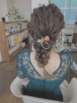 アンサン(unsung)&nbsp;編みおろしヘア