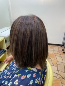 ボーソレイユ(beau soleil) 白髪ぼかしハイライト