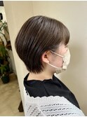 スタイリング簡単◎丸みショート