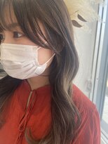 マイラグーン(MY LAGOON)&nbsp;髪質改善・韓国・顔周り・ベージュハイライトインナーカラー