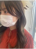 髪質改善・韓国・顔周り・ベージュハイライトインナーカラー